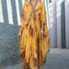 Splendid Yellow Designer Indo-Western Outfit for Haldi, Sangeet, and Parties