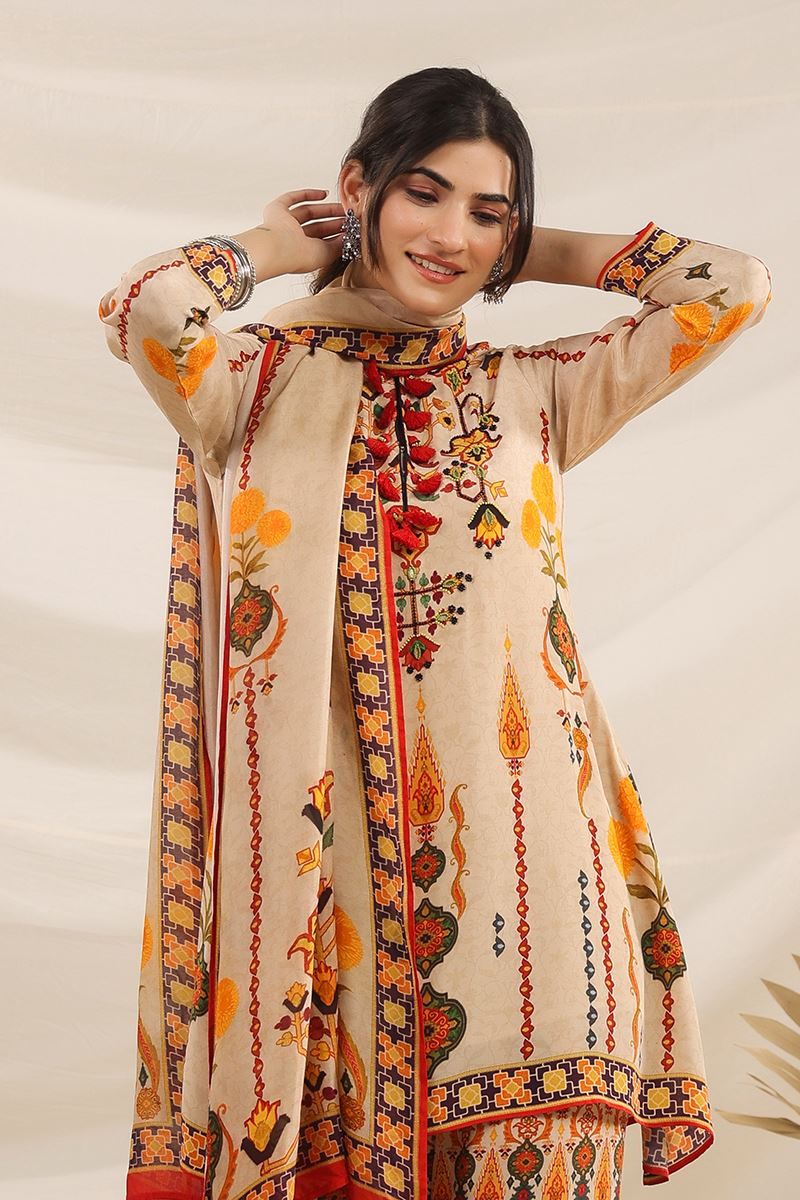 Lovely Multi Designer Co-Ord Set for Festivals, Sangeet and Parties