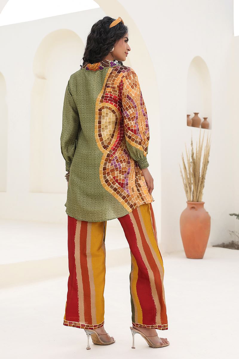 Exuberant Multi Designer Co-Ord Set for Festivals, Sangeet and Parties