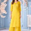Royal Yellow Designer Kurtis for Haldi, Hangouts, Sangeet, and Parties