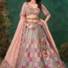 Royal Multi and Pink Designer Wedding Lehenga Choli for Engagement, Wedding, Reception, Sangeet, and Parties