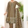 Captivating Brown Designer A-Line Suit for Wedding, Reception, Festivals, Sangeet, and Parties