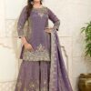 Enticing Lavender Designer Palazzo Suit for Engagement, Reception, Festivals, Sangeet, and Parties