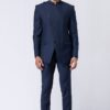 Classy Navy Blue Designer Jodhpuri Suit for Engagement, Reception, Wedding, Sangeet, and Parties