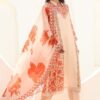 Striking Peach Designer Straight Cut Suit for Festivals, Sangeet, and Parties