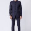 Fashionable Navy Blue Designer Jodhpuri Suit for Engagement, Reception, Wedding, Sangeet, and Parties