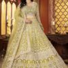 Astounding Mint Green Designer Wedding Lehenga Choli for Engagement and Reception