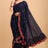 Irresistible Georgette Designer Saree for Engagement, Sangeet, and Parties