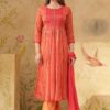 Exuberant Pink Designer Straight Cut Suit for Festivals, Sangeet, and Parties