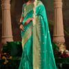 Royal Pure Crepe Dola Silk Designer Saree for Engagement, Reception, and Parties