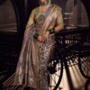 Creative Pure Viscose Tissue Designer Saree for Wedding, Reception, and Pre-Wedding Shoot