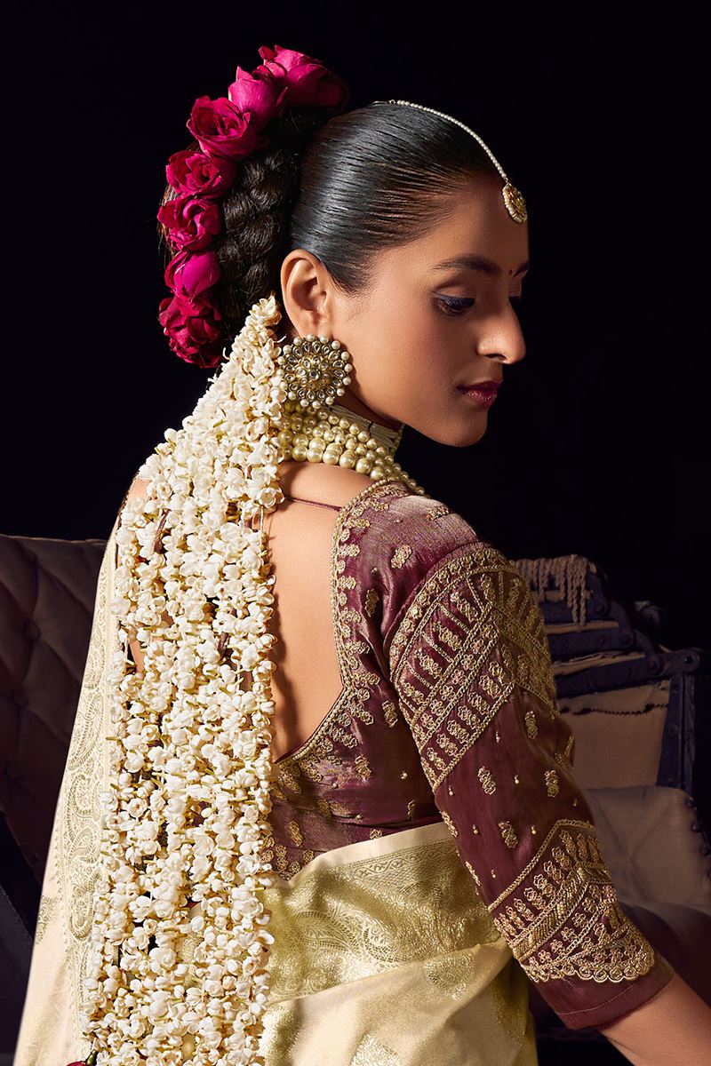 Royal Pure Viscose Tissue Designer Saree for Wedding, Reception, and Pre-Wedding Shoot