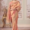 Striking Silk Designer Saree for Engagement, Wedding, and Reception
