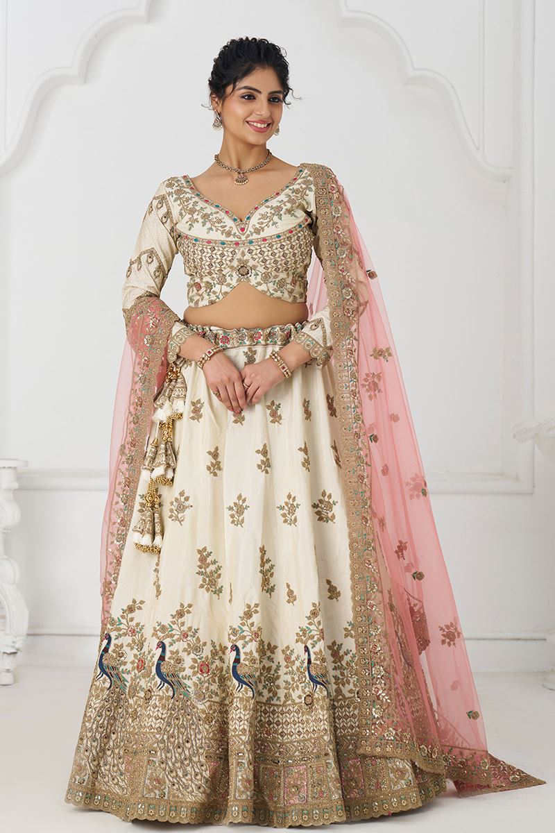 Smashing Designer Bridal Lehenga Choli for Engagement, Reception, and Sangeet
