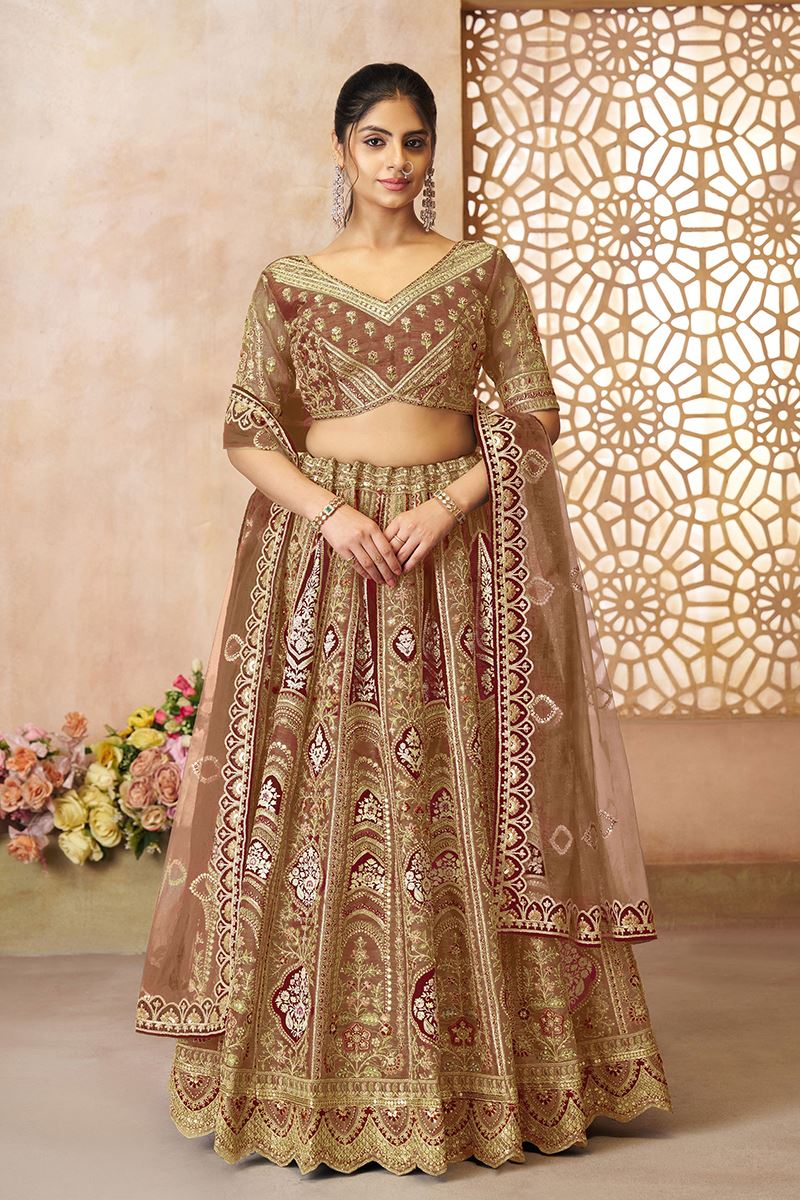 Striking Designer Bridal Lehenga Choli for Wedding, Reception, and Pre-Wedding Shoot