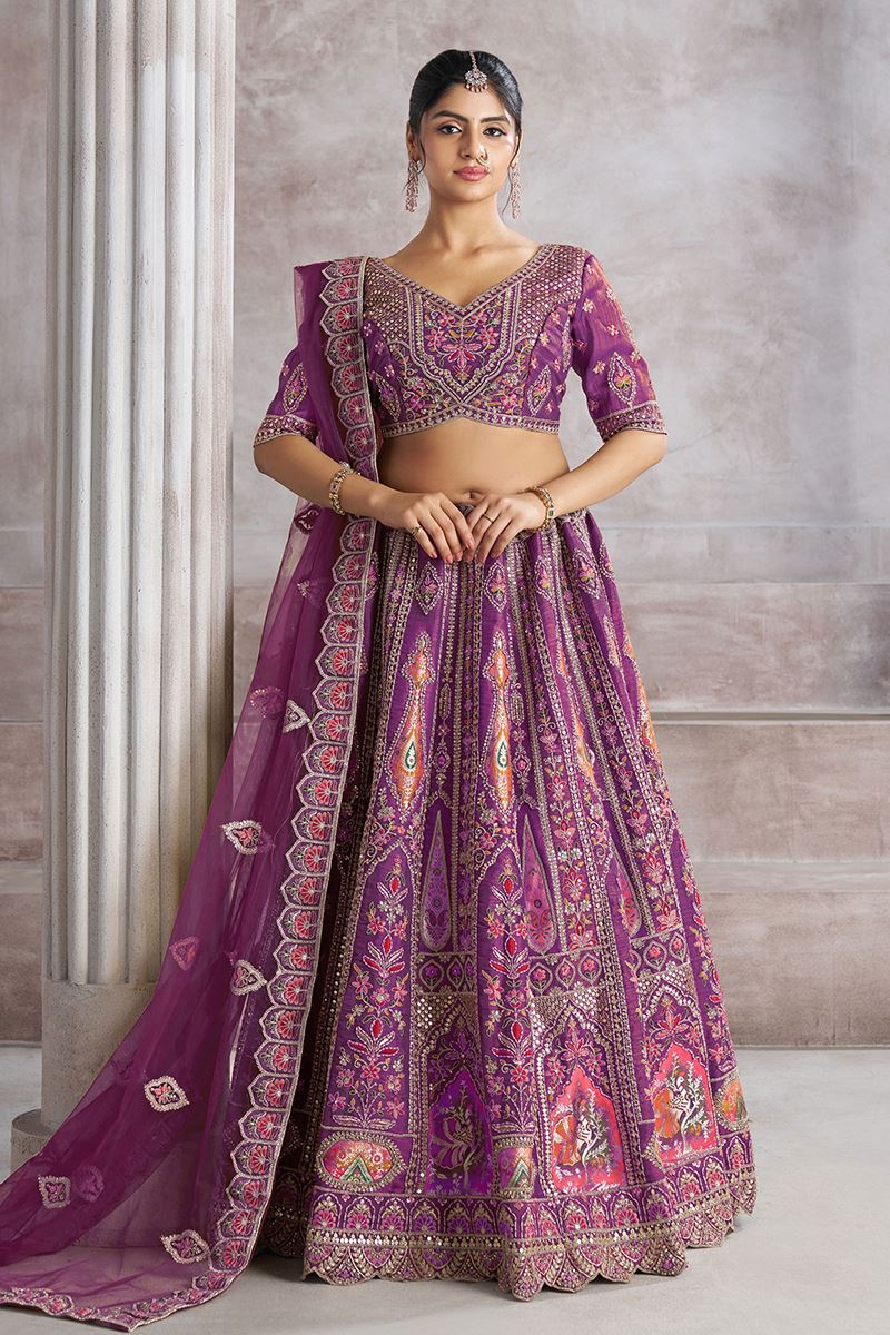Aesthetic Designer Bridal Lehenga Choli for Wedding, Reception, and Pre-Wedding Shoot