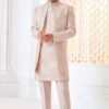 Fashionable Designer Men’s Indo-Western Sherwani for Engagement, Reception, and Sangeet