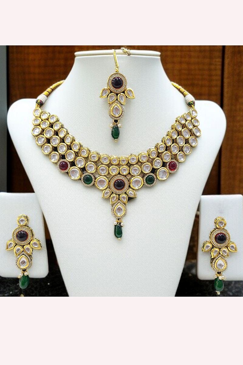 Charming Designer Necklace Set for Wedding, Reception, and Sangeet