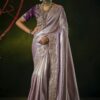 Breathtaking Silk Designer Saree for Wedding and Reception