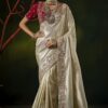 Smashing Silk Designer Saree for Wedding and Reception