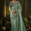 Divine Silk Designer Saree for Mehendi, Wedding and Reception