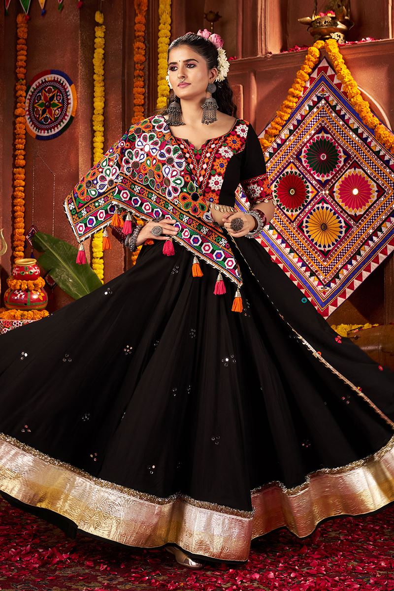 Appealing Designer Navratri Lehenga Choli for Garba Dance and Festival Celebrations