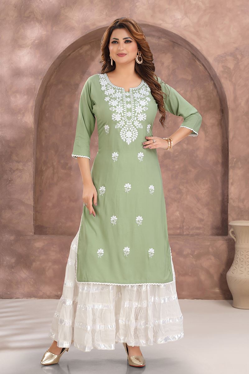 Charming Designer Kurti for Festivals, Sangeet, and Parties