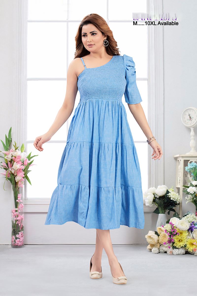 Captivating Sky Blue Designer Outfit for Sangeet and Parties