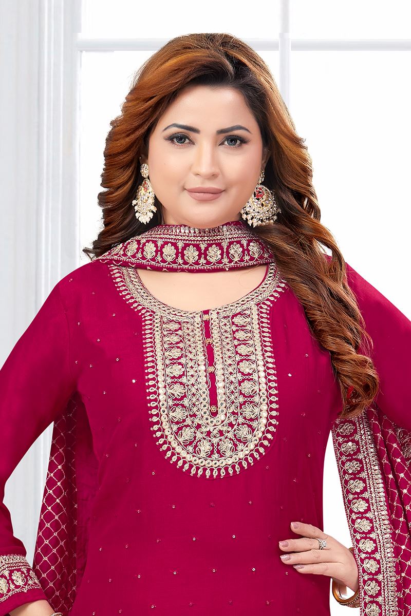 Alluring Designer Straight Cut Suit for Festivals, Sangeet, and Parties