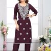 Trendy Rayon Designer Kurti for Sangeet and Parties