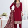 Alluring Designer Straight Cut Suit for Wedding, Reception, and Sangeet