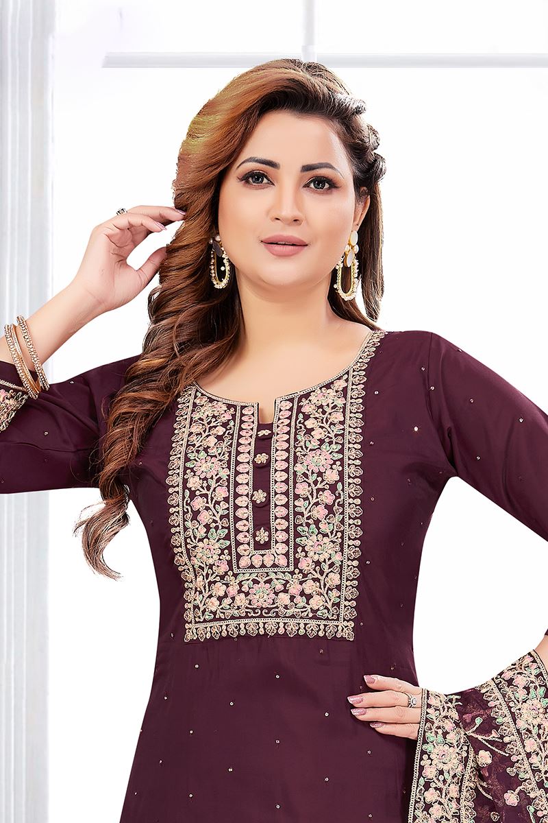 Appealing Designer Straight Cut Suit for Festivals, Sangeet, and Parties