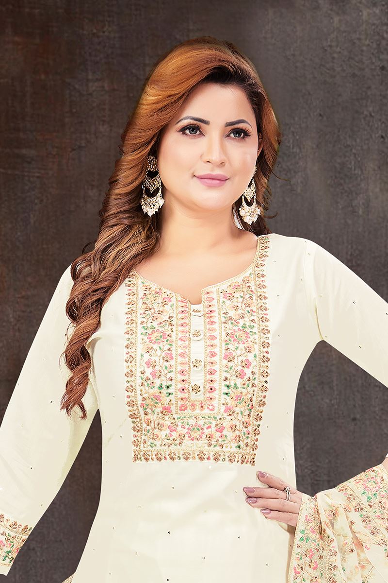 Trendy Designer Straight Cut Suit for Festivals, Sangeet, and Parties