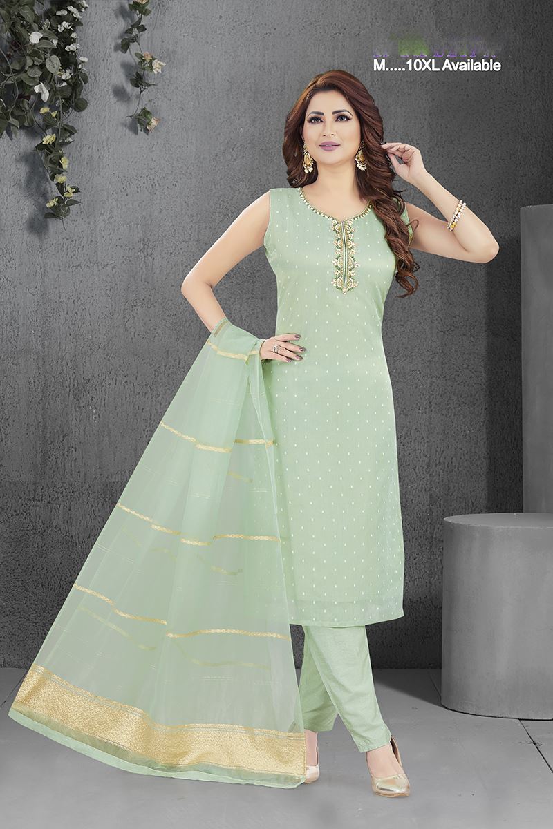 Fashionable Designer Straight Cut Suit for Festivals, Sangeet, and Parties