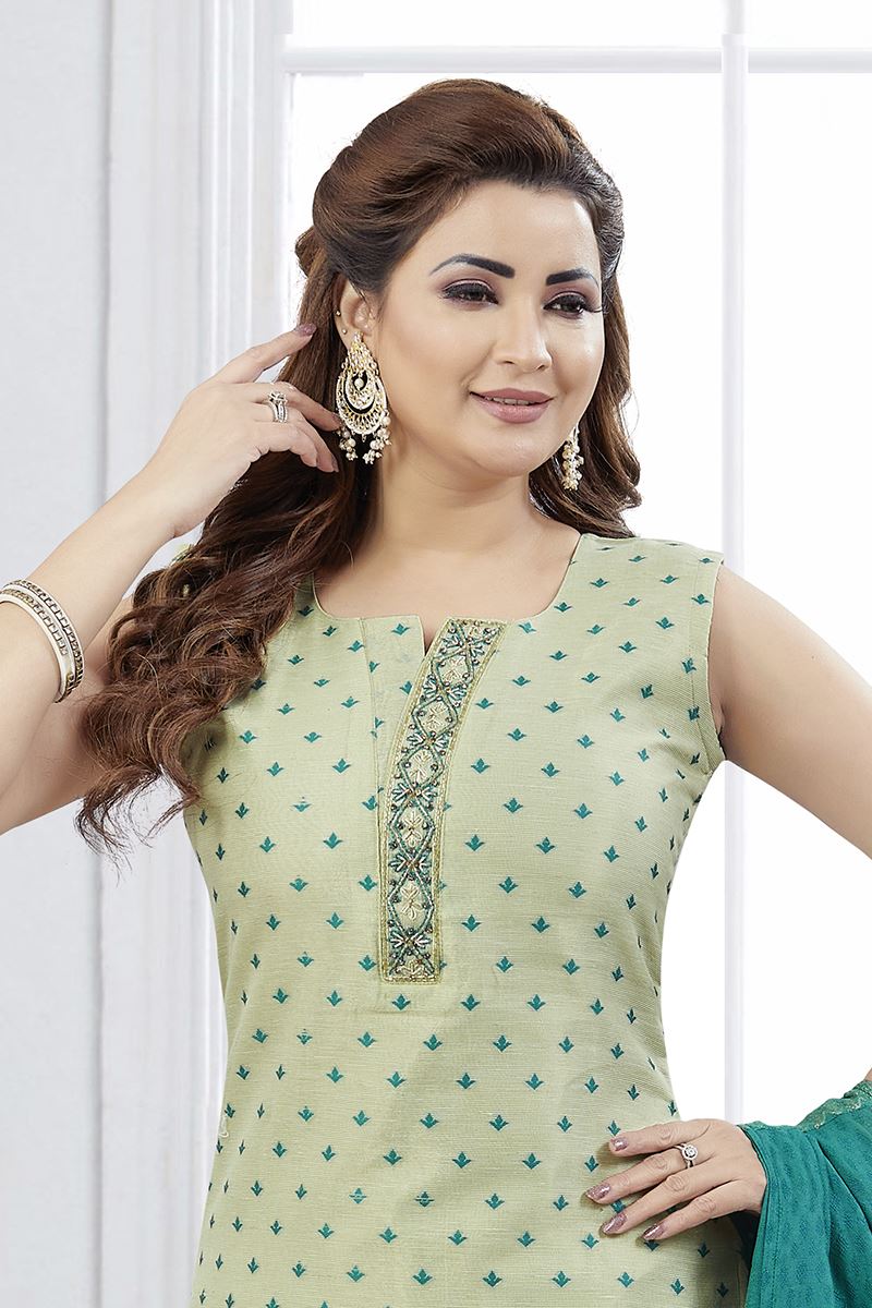 Amazing Designer Straight Cut Suit for Mehendi, Sangeet, and Parties