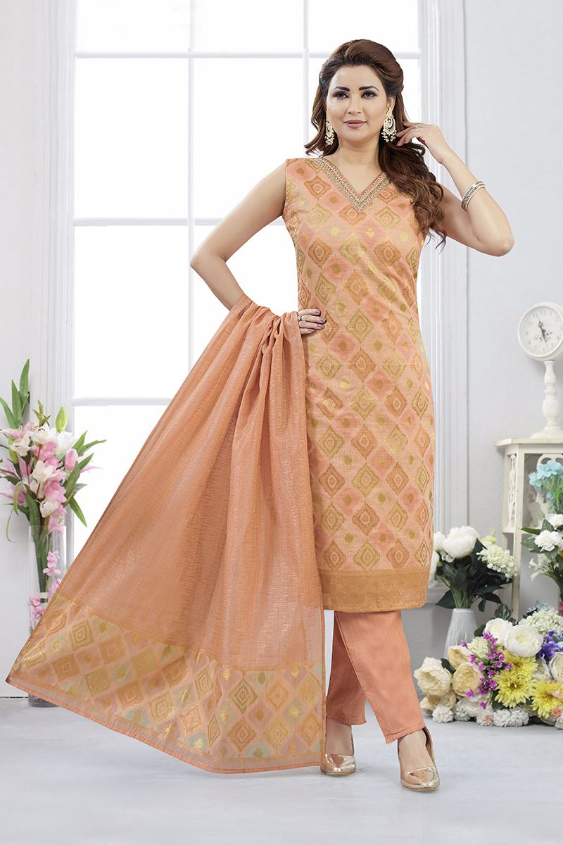 Classy Designer Straight Cut Suit for Festivals, Sangeet, and Parties