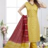 Royal Designer Straight Cut Suit for Haldi, Sangeet, and Parties