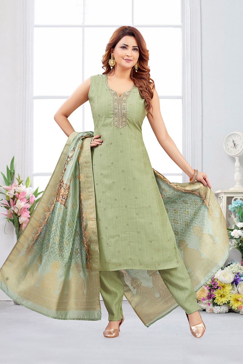 Irresistible Designer Straight Cut Suit for Festivals, Sangeet, and Parties