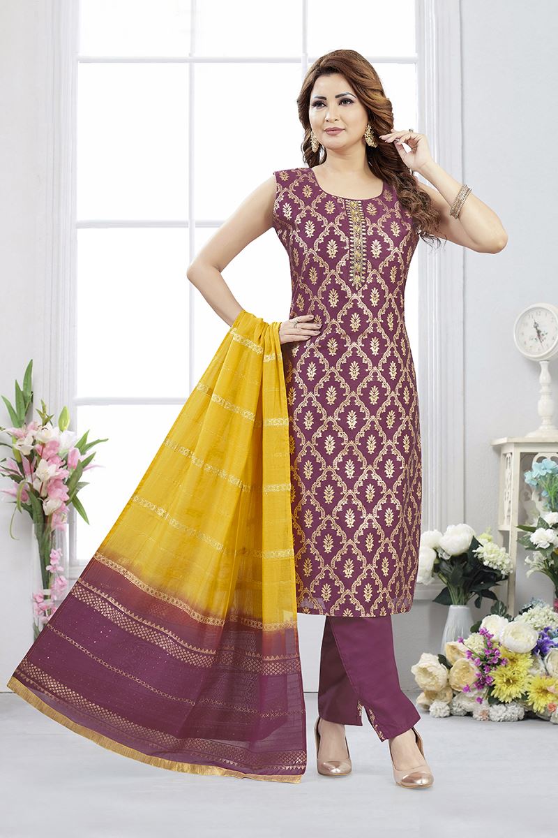 Flawless Designer Straight Cut Suit for Engagement, Reception, and Festivals