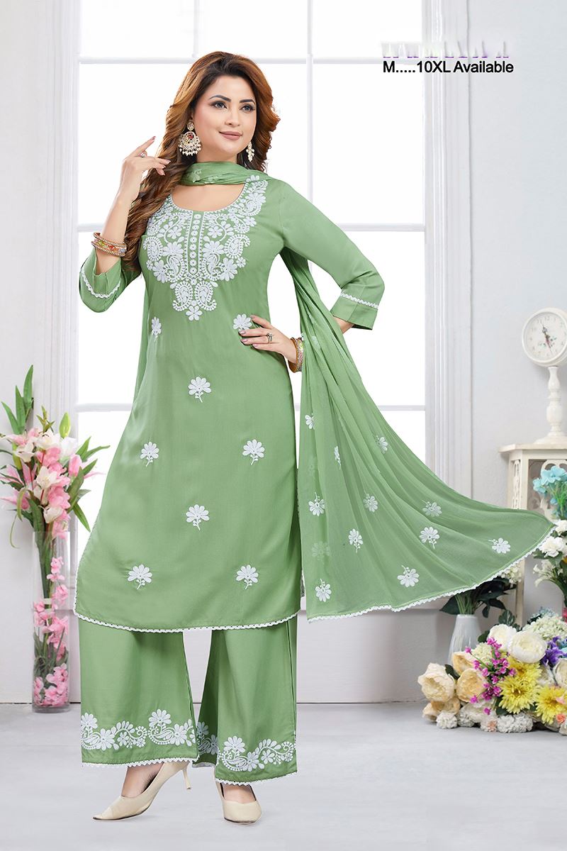Mesmerizing Designer Straight Cut Suit for Mehendi, Festivals, and Parties
