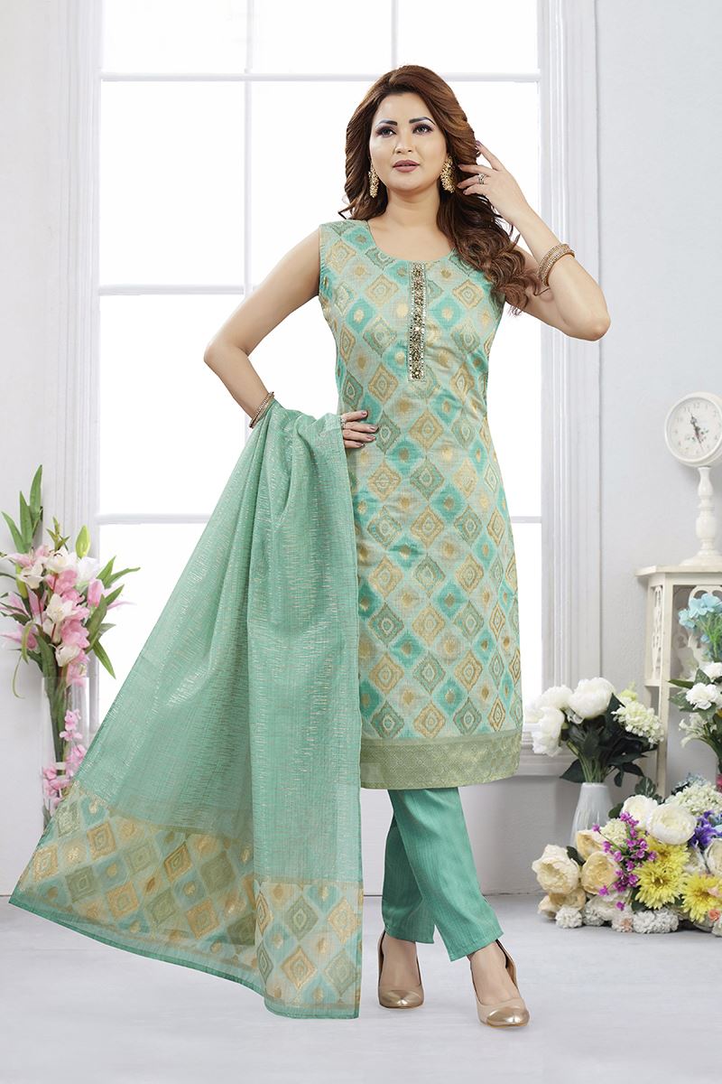 Glorious Designer Straight Cut Suit for Engagement, Sangeet, and Parties