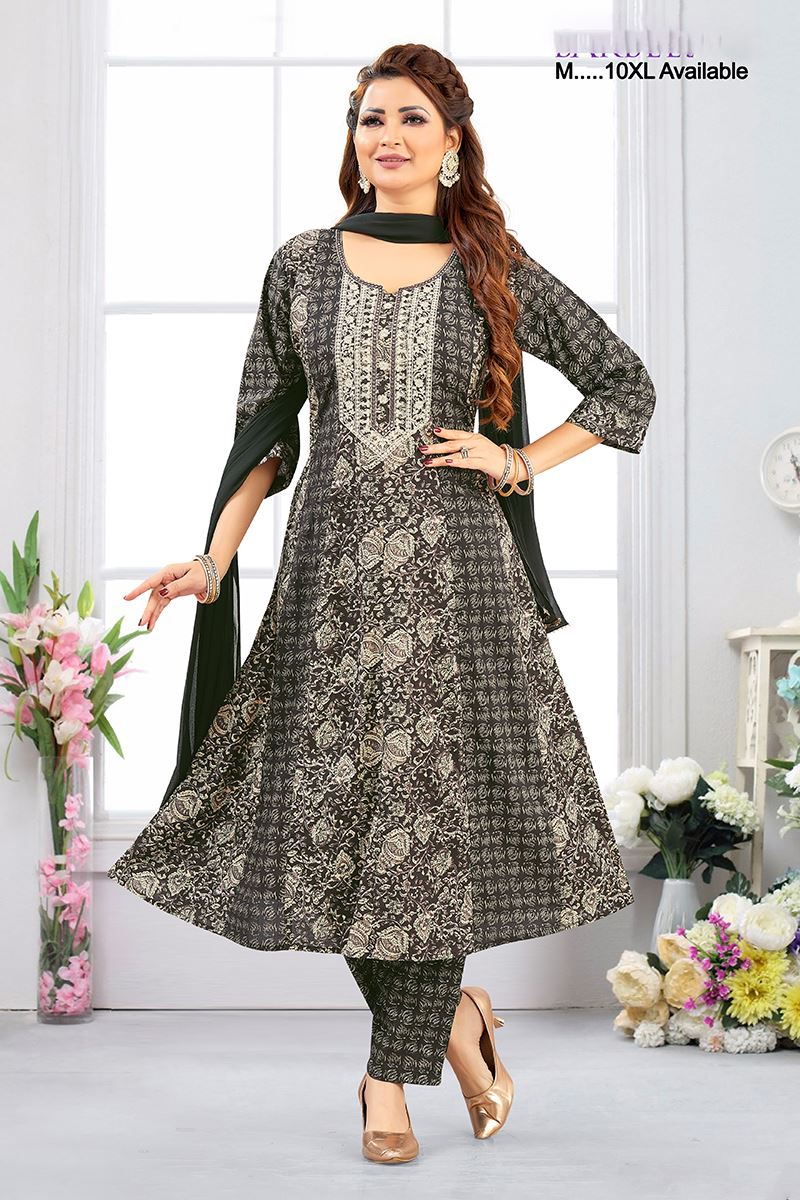 Exquisite Designer A-Line Suit for Sangeet and Parties