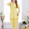 Breathtaking Lemon Designer Co-Ord Set for Haldi, Sangeet, and Parties
