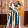 Charming Viscose Cotton Designer Navratri Lehenga Choli for Garba Dance and Festival Celebrations