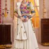 Appealing Viscose Cotton Designer Navratri Lehenga Choli for Garba Dance and Festival Celebrations
