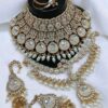 Impressive White Designer Bridal Necklace Set for Wedding and Reception