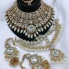 Artistic White Designer Bridal Necklace Set for Wedding and Reception
