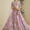 Exuberant Pink Designer Bridal Lehenga Choli for Engagement, Wedding, and Reception
