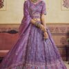 Charming Organza Designer Bridal Lehenga Choli for Engagement and Reception