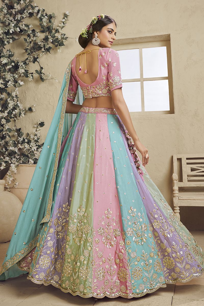 Aesthetic Georgette Designer Bridal Lehenga Choli for Engagement, Wedding, and Reception